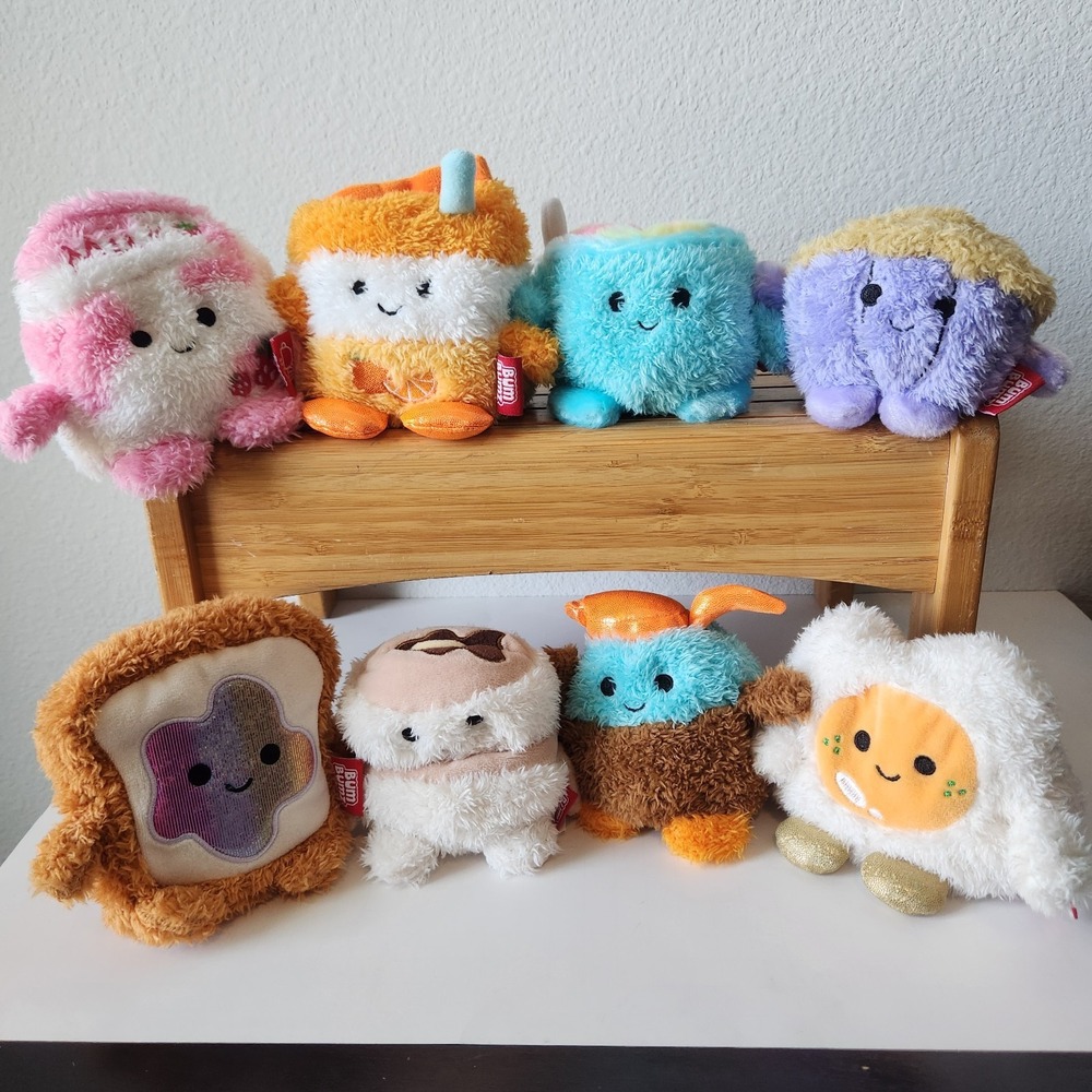 Russ Jazwares BumBumz Breakfast Bumz And Exclusive Extraz Lot Of 8‎